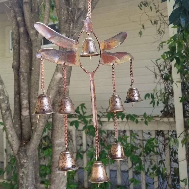 SerenWings™ – Dragonfly Iron Wind Chime