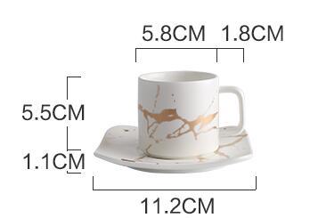 CalmoraCraft™ – Luxury Ceramic Mug Set with Wooden Base