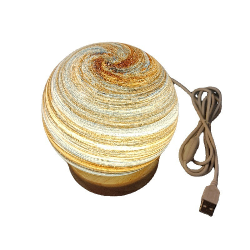 AuroraGlow™ – Wooden Ambient Night Light