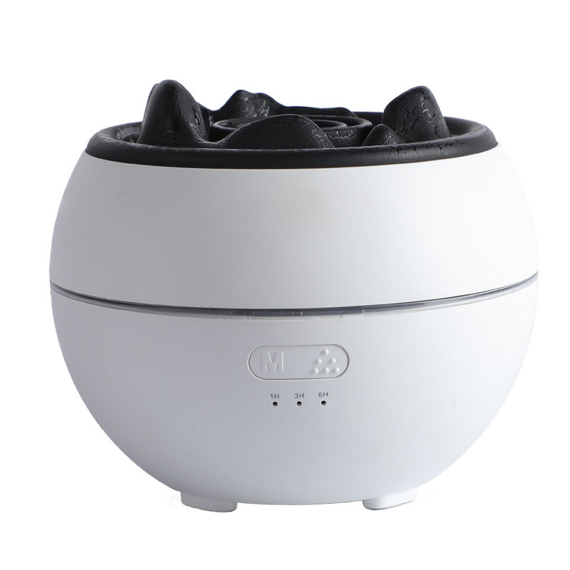 FlameGlow™ – Soothing Fire Mist Aroma Diffuser