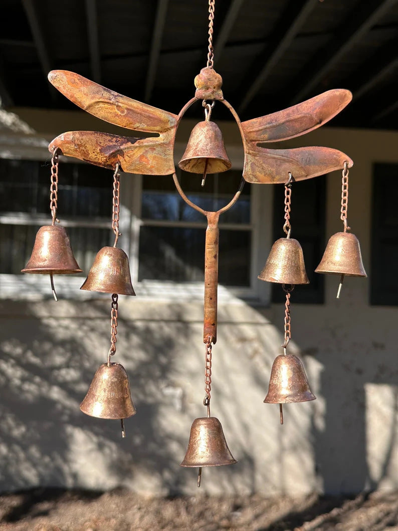 SerenWings™ – Dragonfly Iron Wind Chime