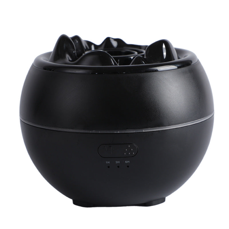 FlameGlow™ – Soothing Fire Mist Aroma Diffuser
