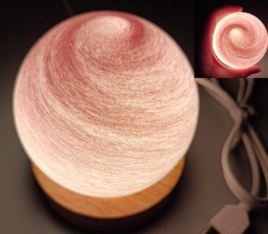 AuroraGlow™ – Wooden Ambient Night Light