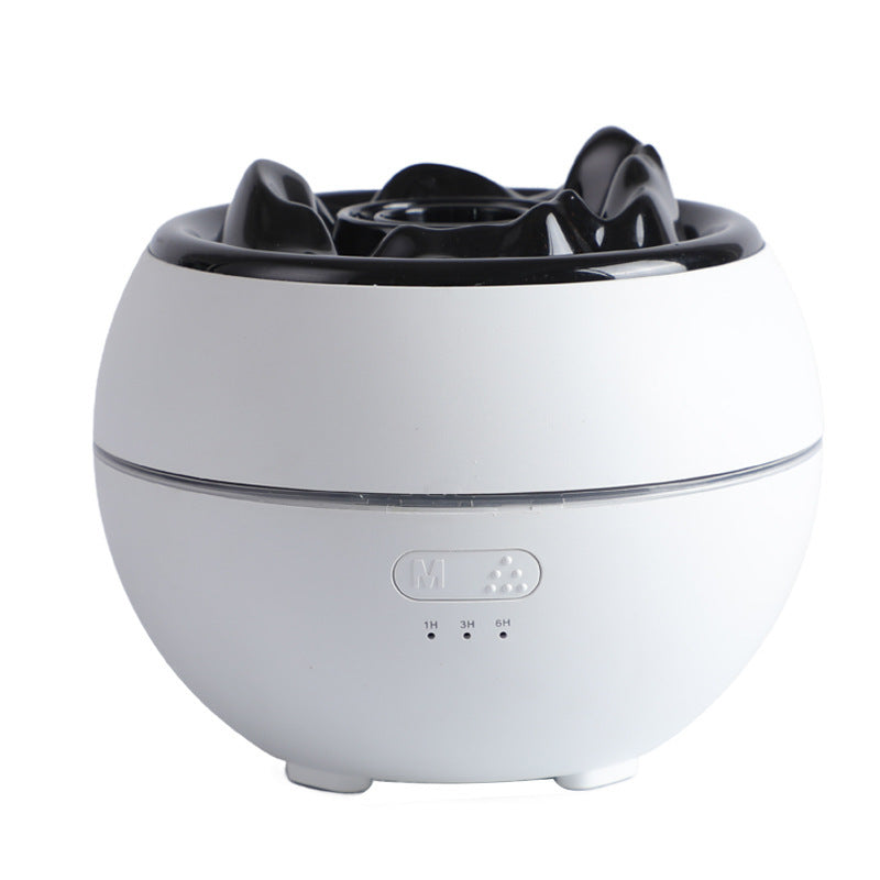 FlameGlow™ – Soothing Fire Mist Aroma Diffuser