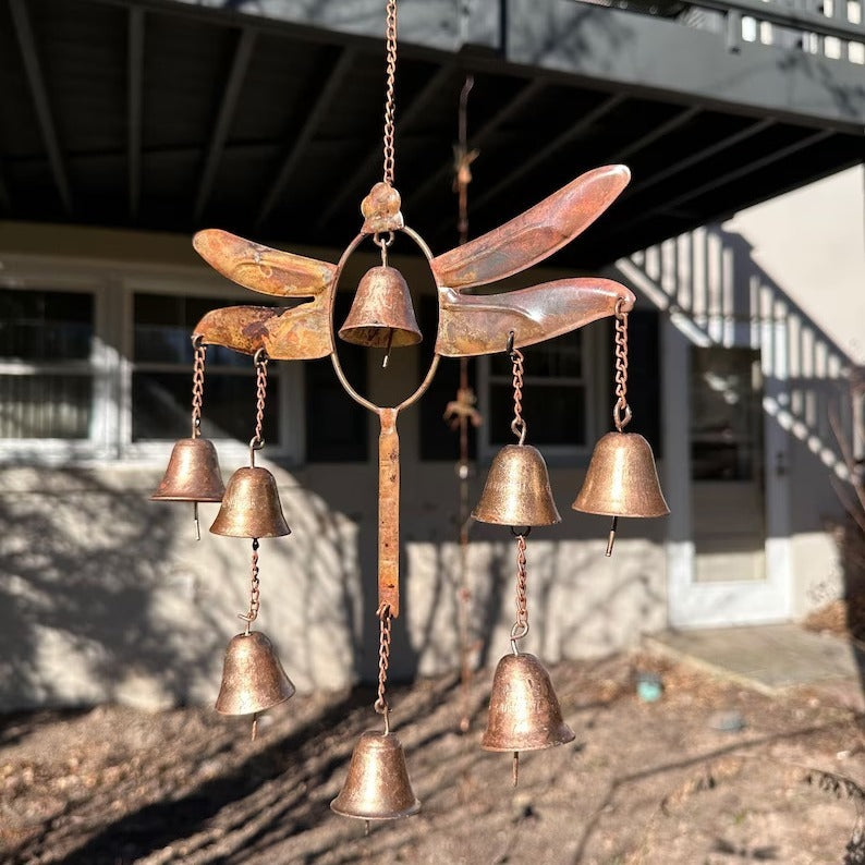 SerenWings™ – Dragonfly Iron Wind Chime