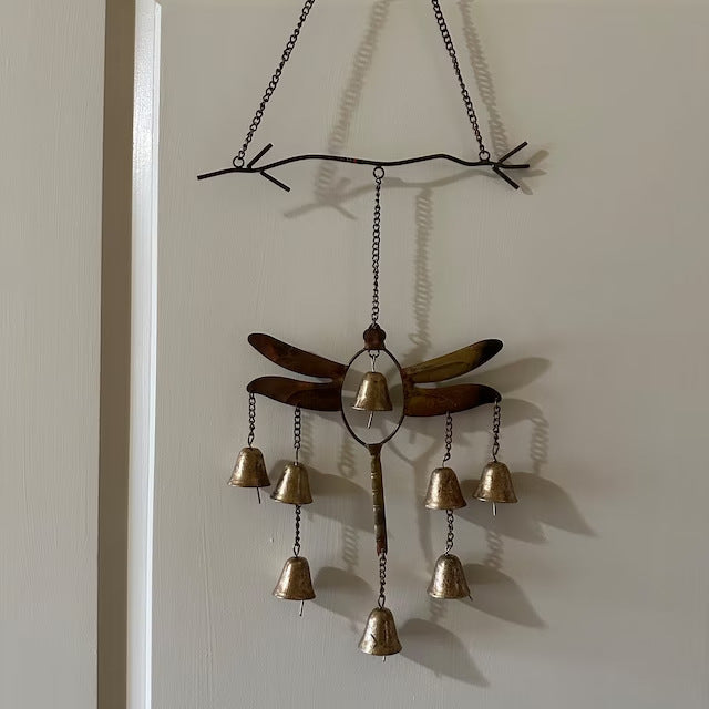 SerenWings™ – Dragonfly Iron Wind Chime