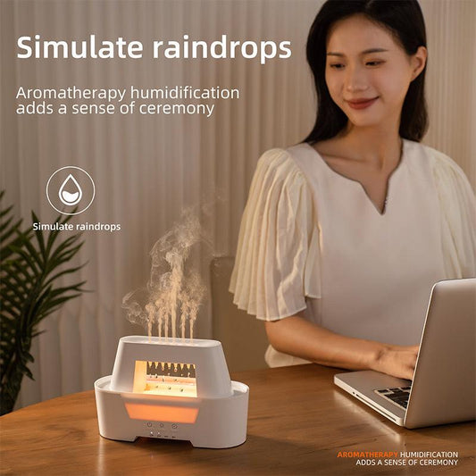 RainMist™ – Calming Rain Sound & Aroma Diffuser