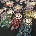 SerenGlass™ – Handblown Garden Wind Chime Pendant