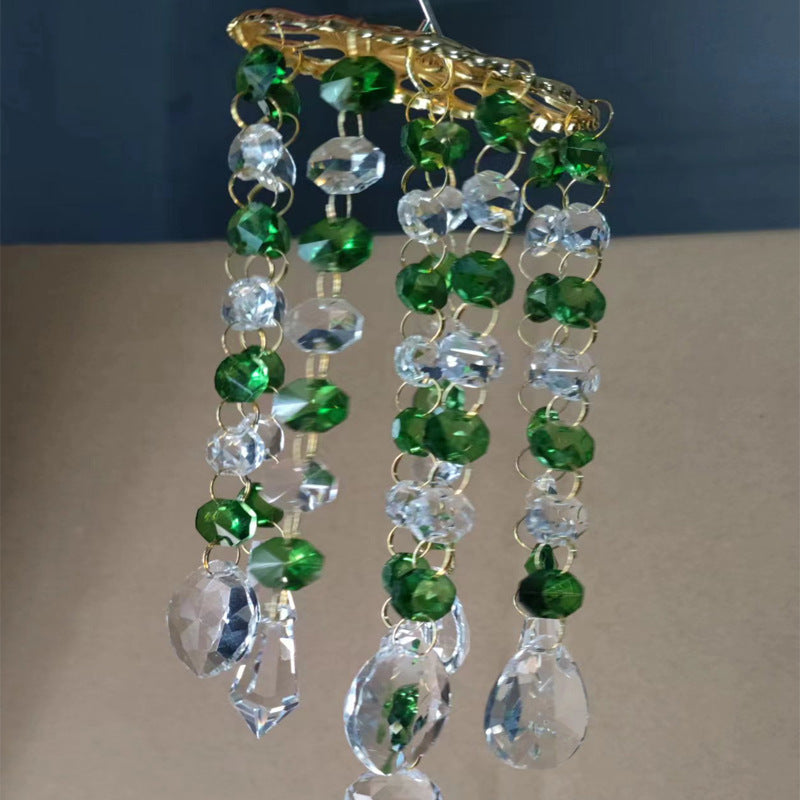 SerenGlass™ – Handblown Garden Wind Chime Pendant
