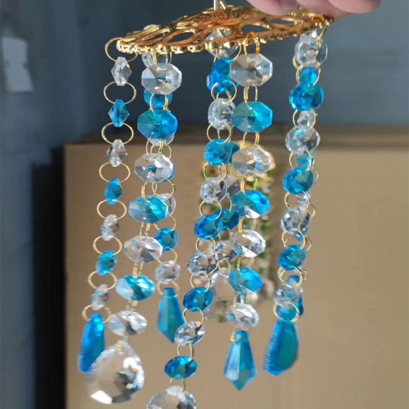 SerenGlass™ – Handblown Garden Wind Chime Pendant