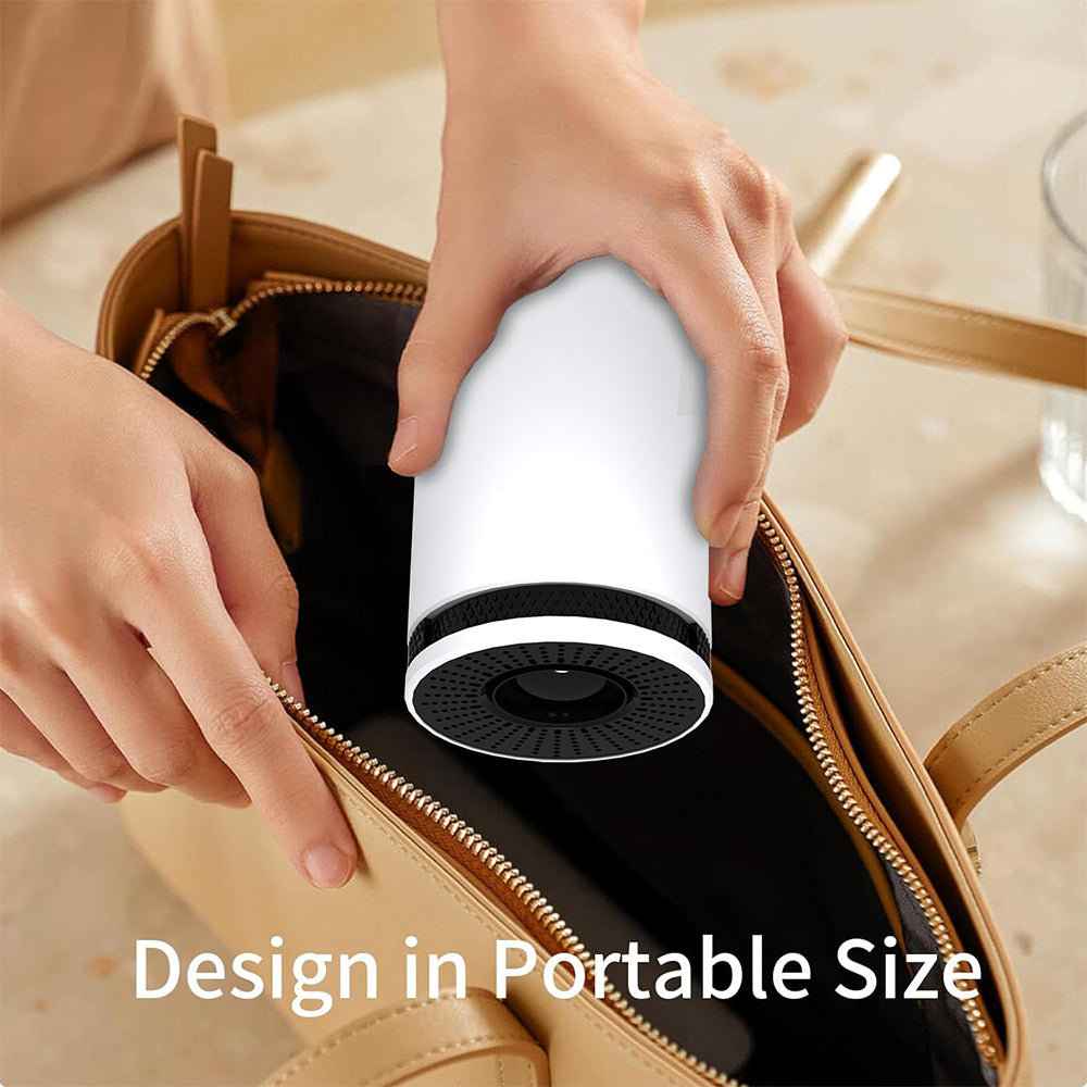 "SerenityView™ – 4K Mini Bluetooth Projector for Home Serenity"