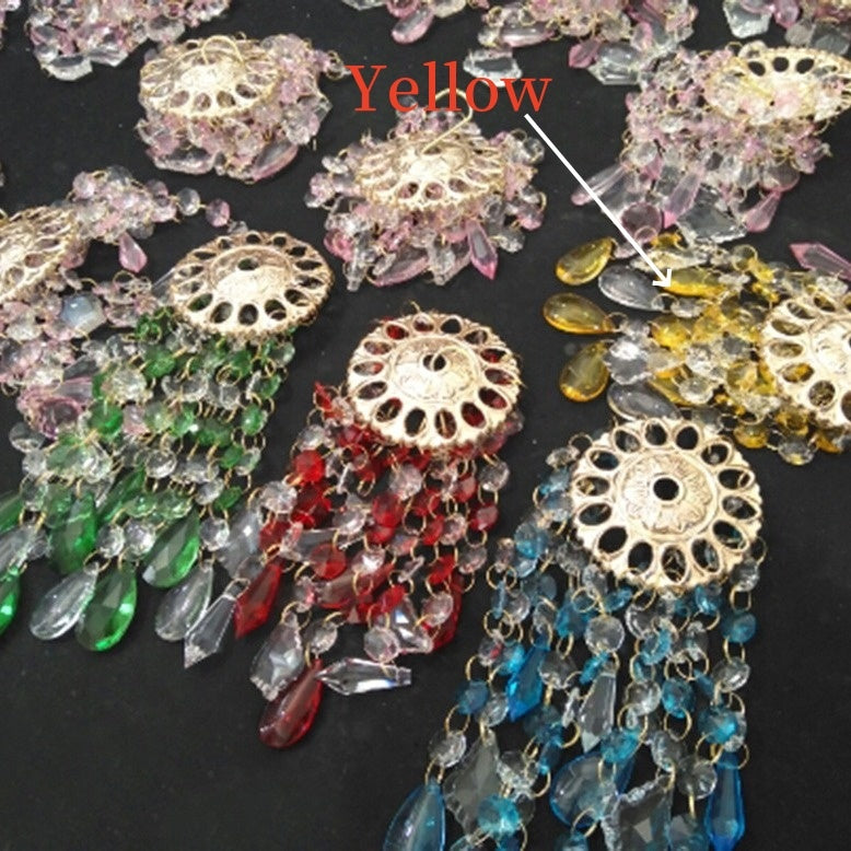 SerenGlass™ – Handblown Garden Wind Chime Pendant