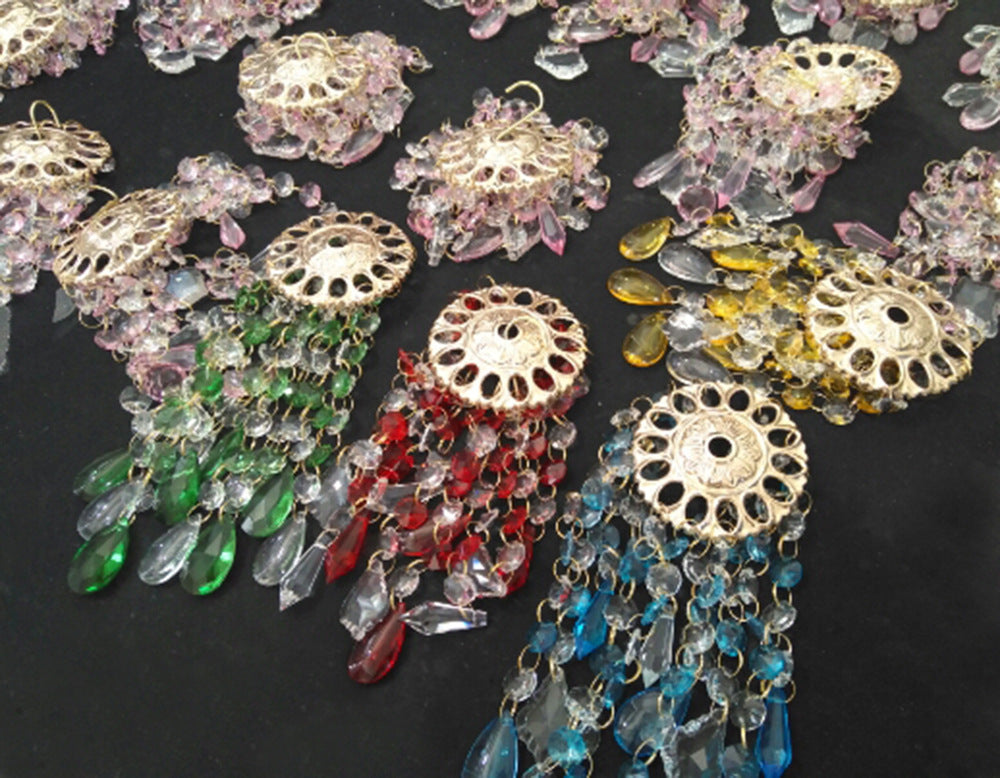 SerenGlass™ – Handblown Garden Wind Chime Pendant