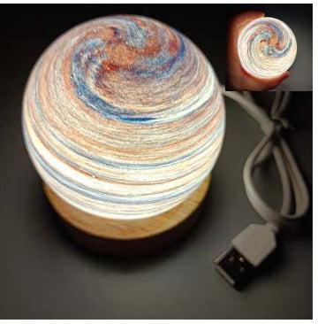AuroraGlow™ – Wooden Ambient Night Light